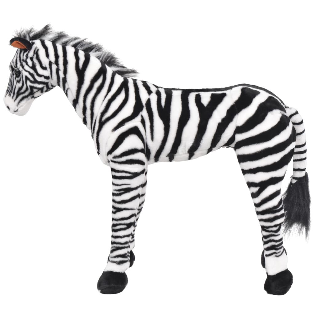 XXL stående zebra