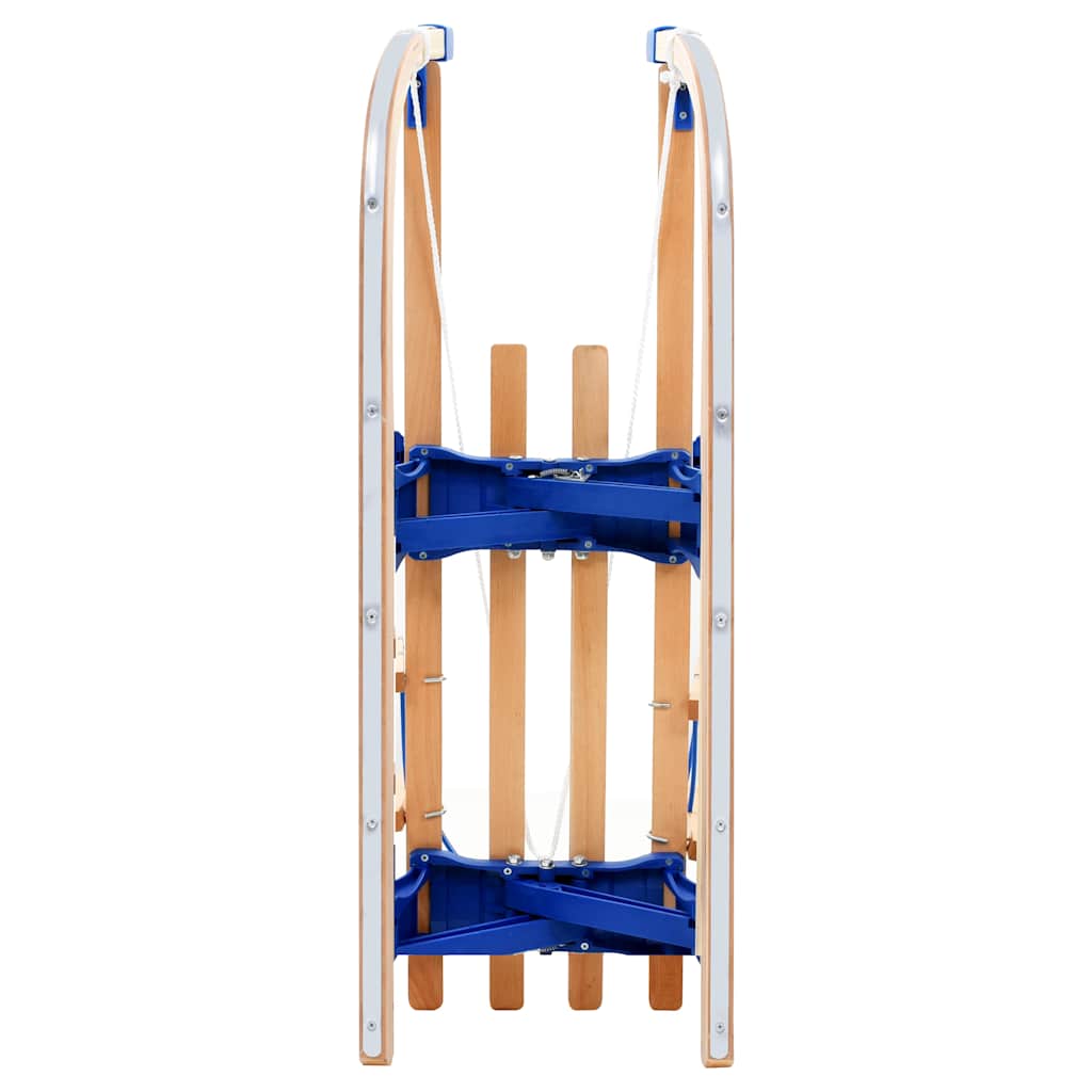 Trekjelke med ryggstøtte sammenleggbar 119 cm