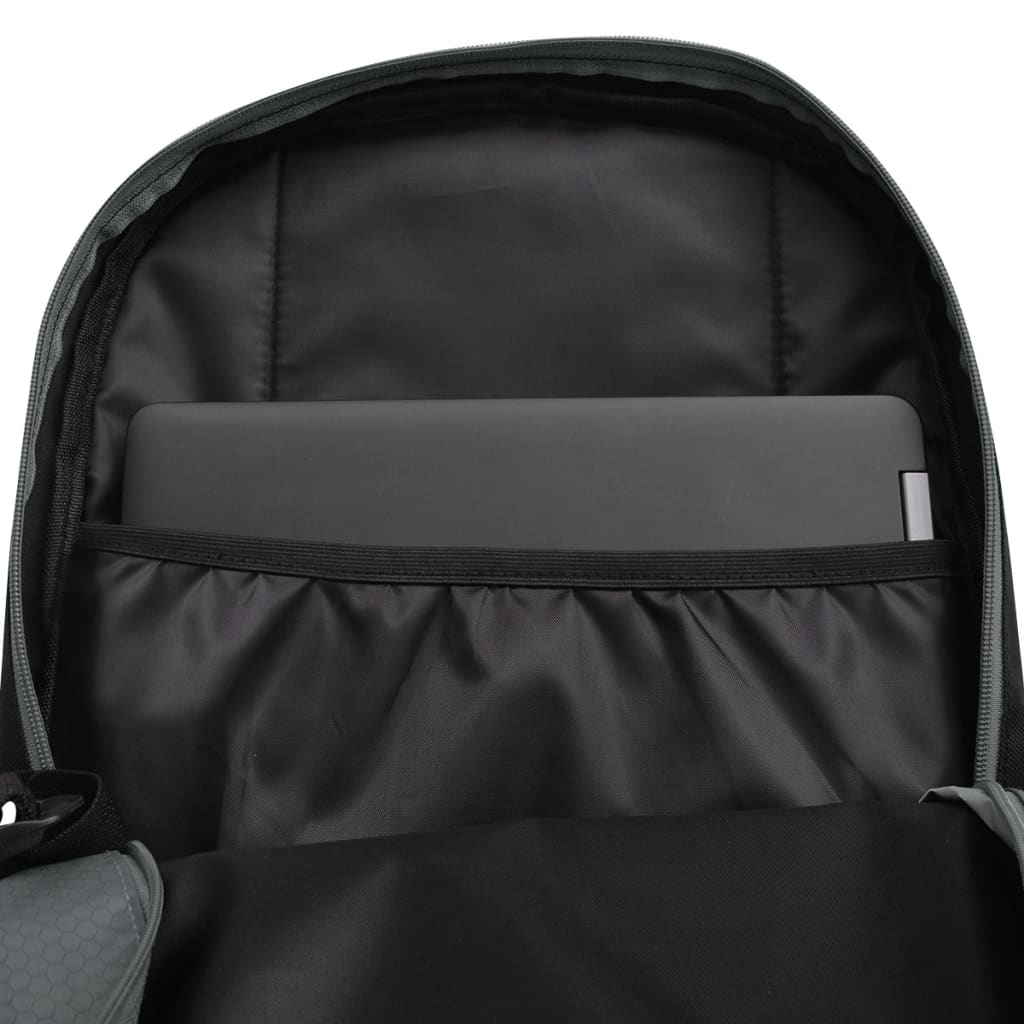 40 liter svart og grå skolesekk / barnehagesekk