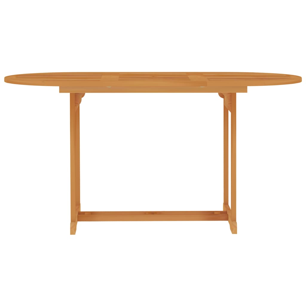 Hagebord 150x90x75 cm heltre teak