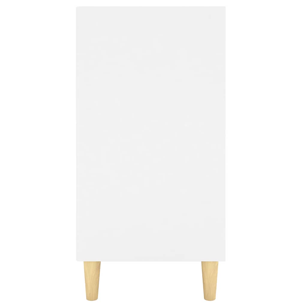 Hvit skjenk med skandinavisk design