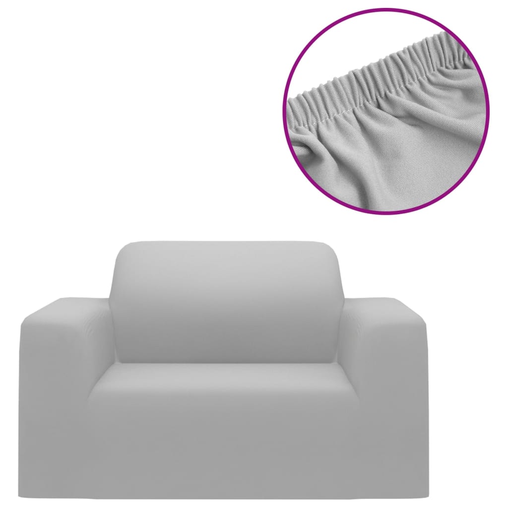 Sofaovertrekk, grått trekk til sofa