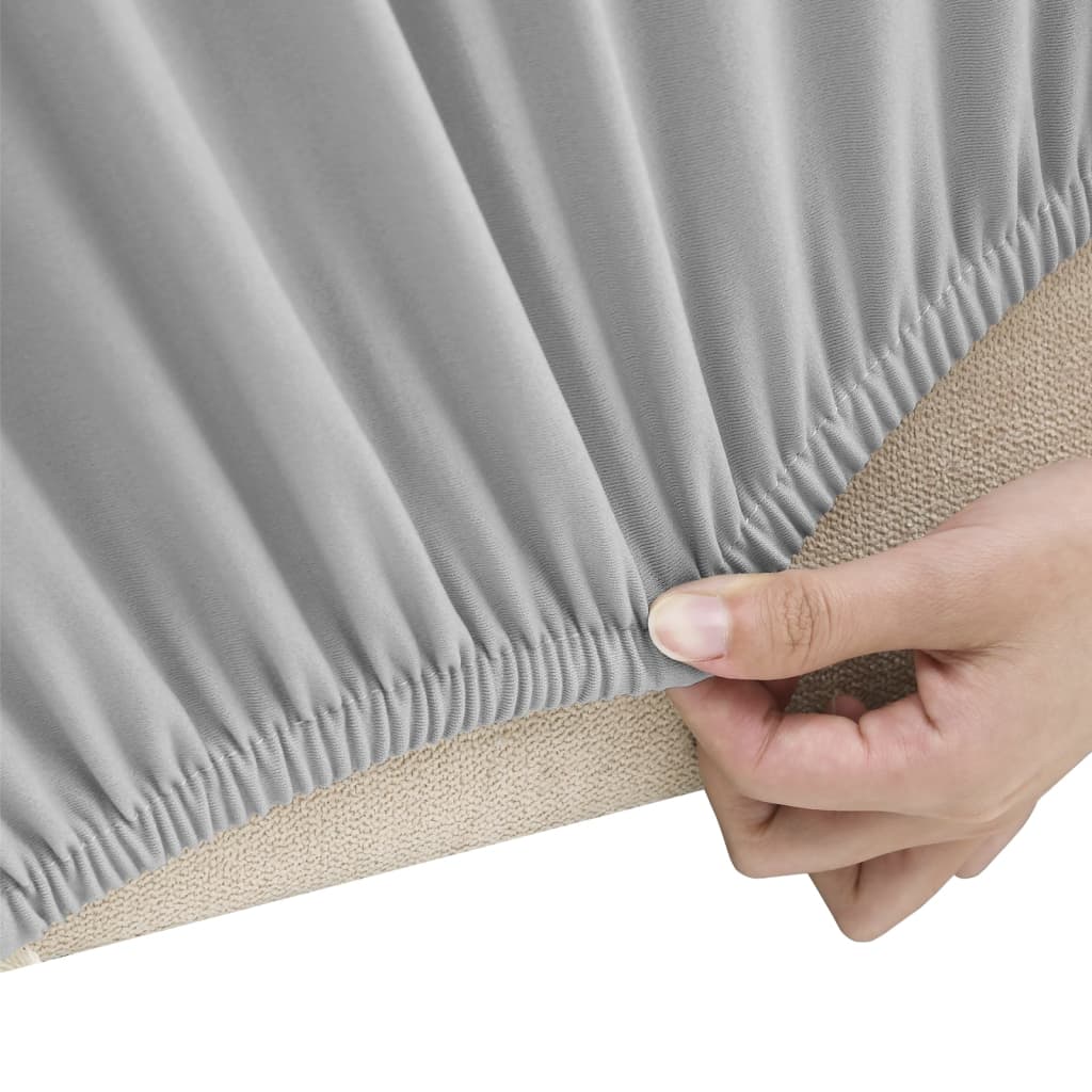 Sofaovertrekk, grått trekk til sofa