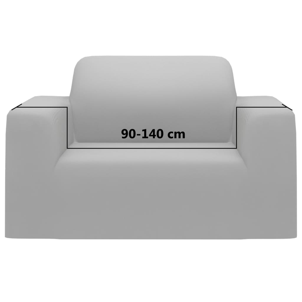 Sofaovertrekk, grått trekk til sofa