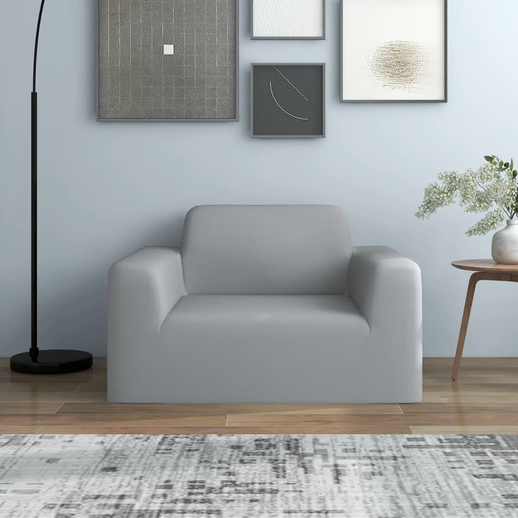 Sofaovertrekk, grått trekk til sofa