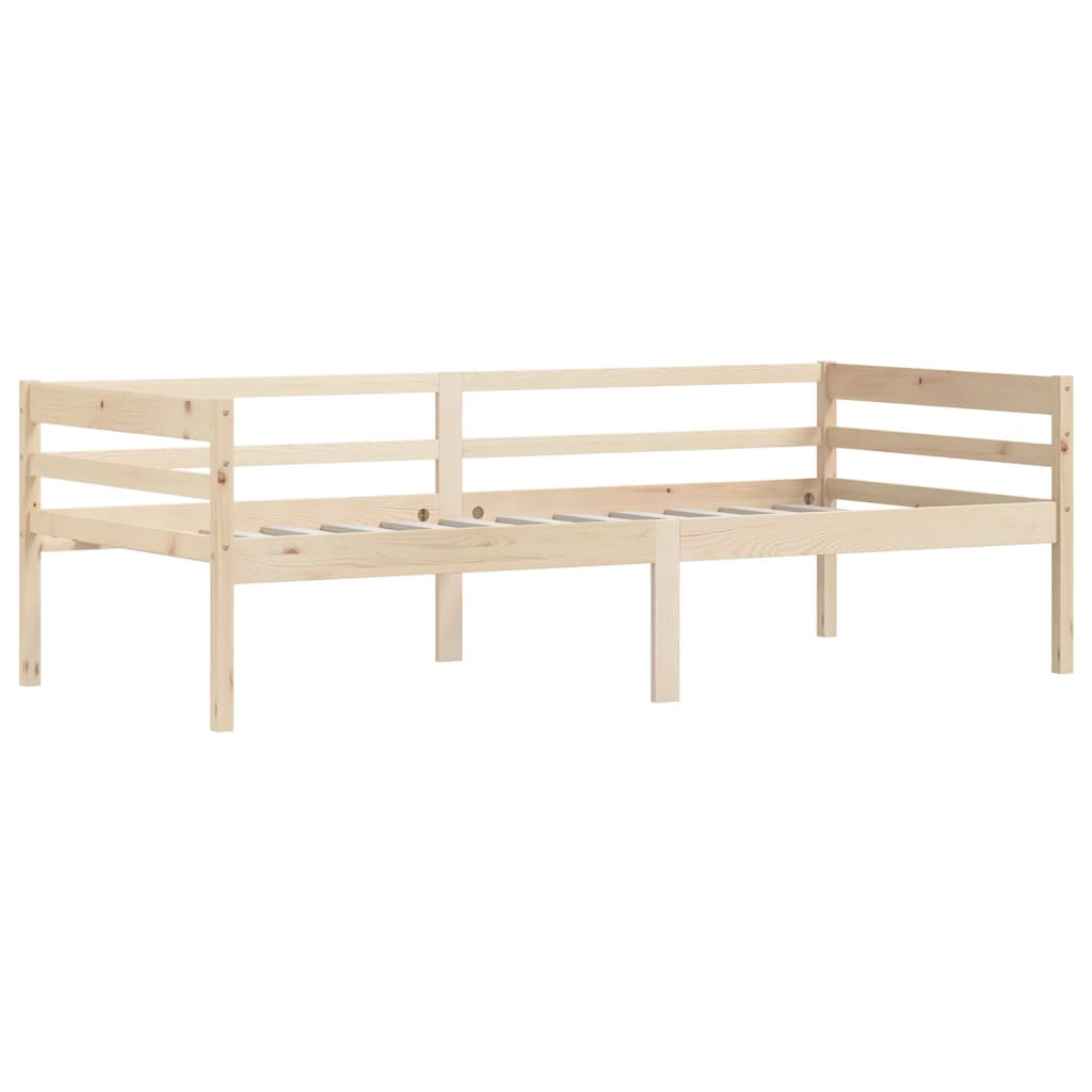 Sengeramme i heltre furu, 90x200 cm