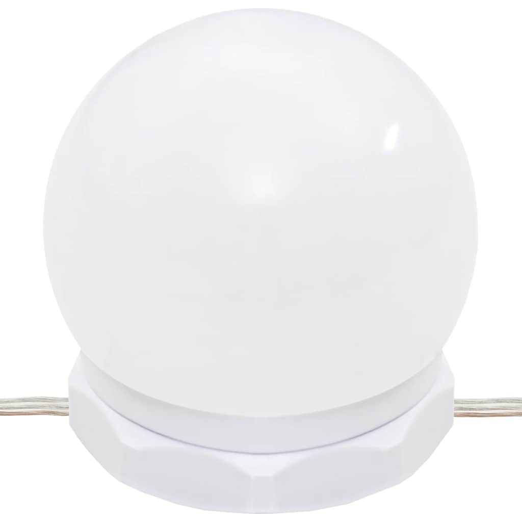 Speilskap med LED-lys, betonggrå, 90x31,5x62 cm