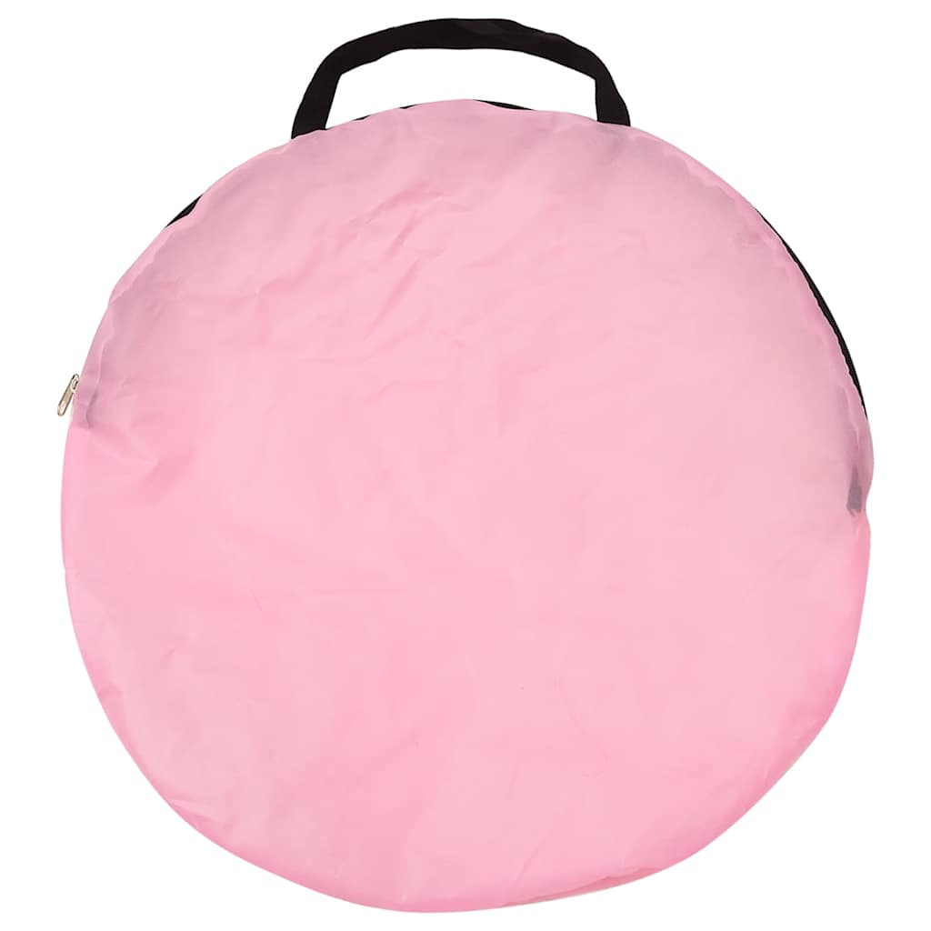 Flott rosa leketelt med 250 baller