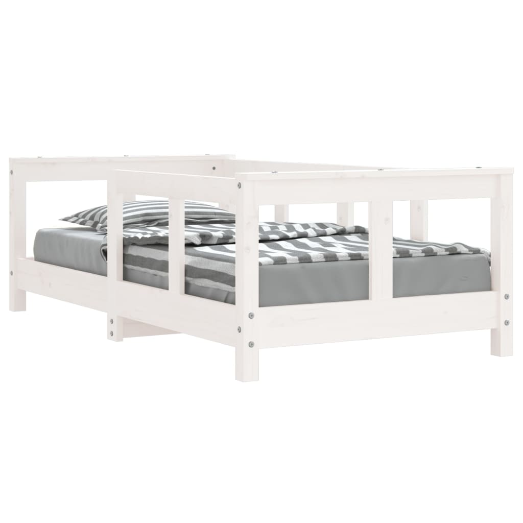 kBarnesengeramme hvit 70x140 cm - Koselig og trygg soveplass