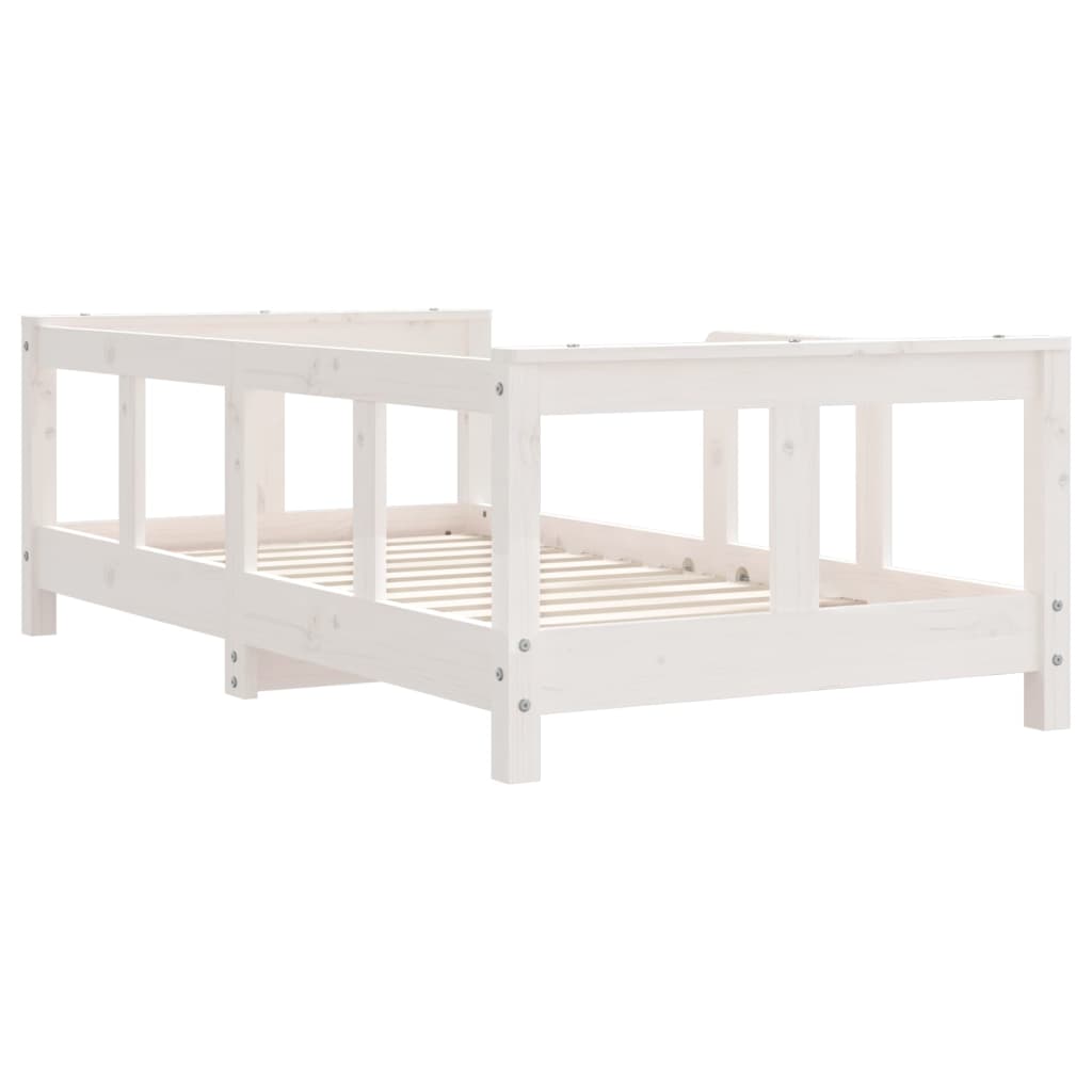 kBarnesengeramme hvit 70x140 cm - Koselig og trygg soveplass
