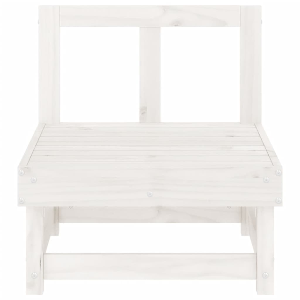 Hagemidtsofa hvit heltre furu