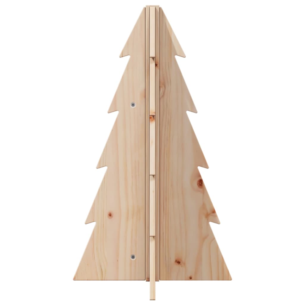 Juletre av tre til pynt 69,5 cm heltre furu