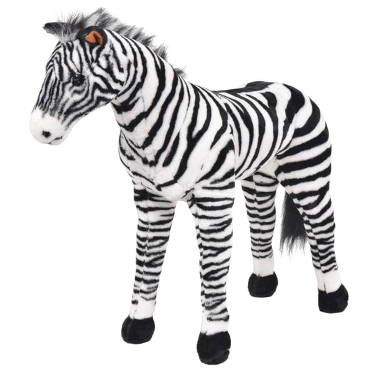XXL stående zebra