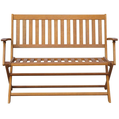 Hagebenk 120 cm, heltre akasie