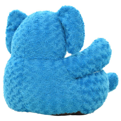 Lekeelefant i plysj blå