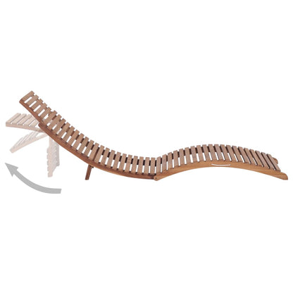 Sammenleggbar solseng heltre teak