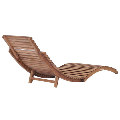 Sammenleggbar solseng heltre teak