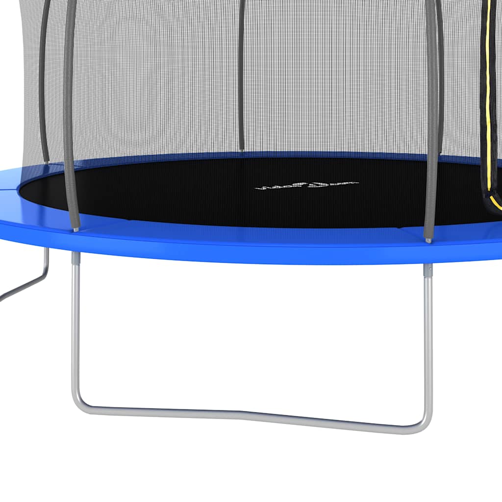 Trampolinesett rund 460x80 cm 150 kg