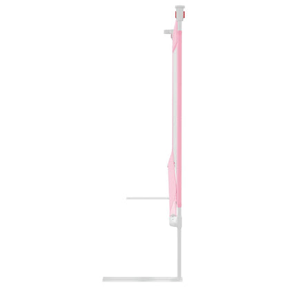 Sengehest småbarn rosa 100x25 cm stoff