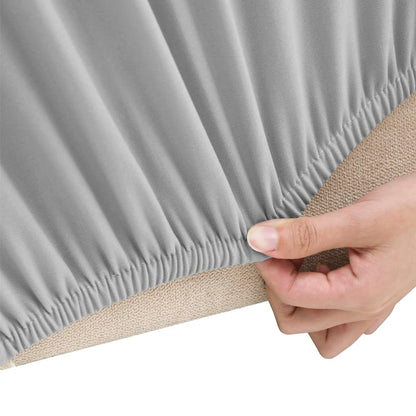 Sofaovertrekk, grått trekk til sofa