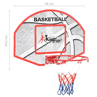 Veggmontert basketballsett i 5 deler