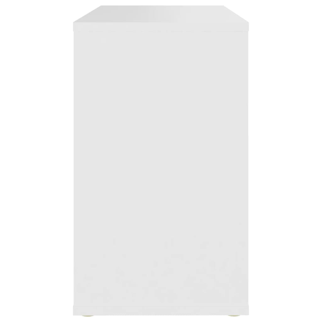 Sideskap hvit 60x30x50 cm konstruert tre