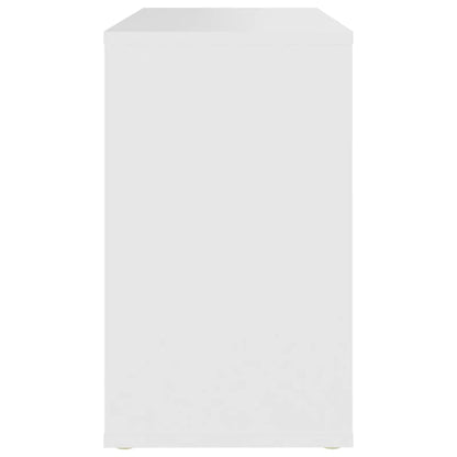 Sideskap hvit 60x30x50 cm konstruert tre