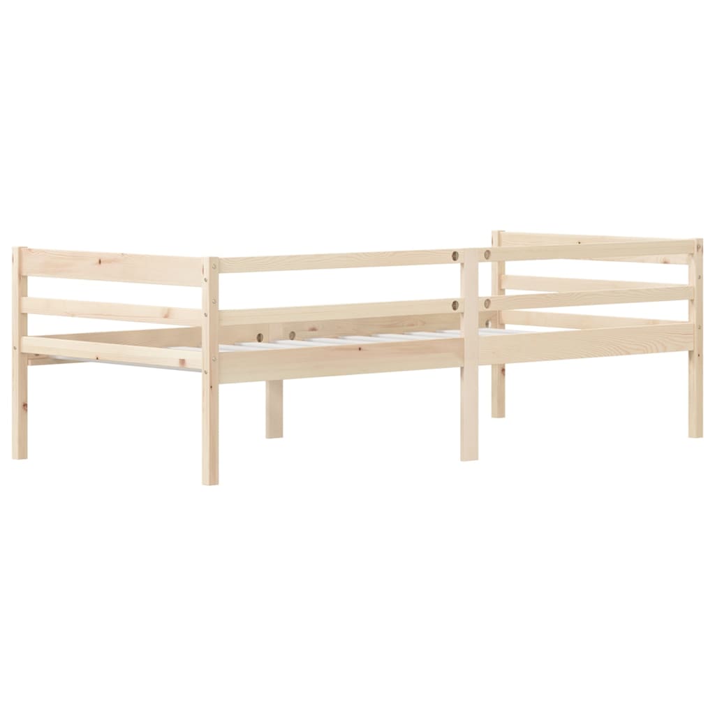 Sengeramme i heltre furu, 90x200 cm