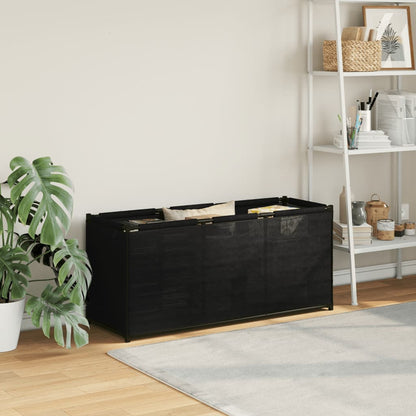 Svart putekasse, 105x34,5x45 cm