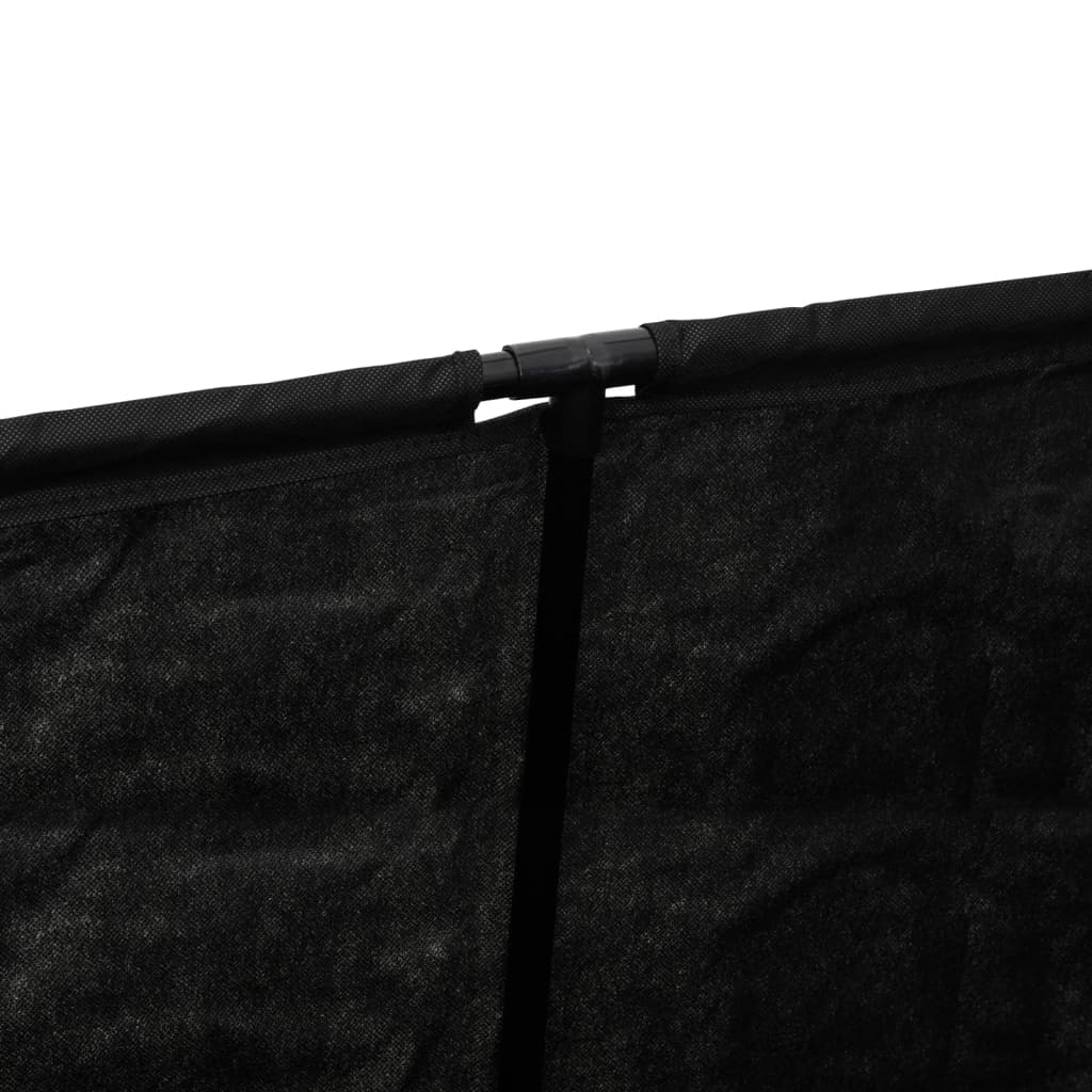 Svart putekasse, 105x34,5x45 cm