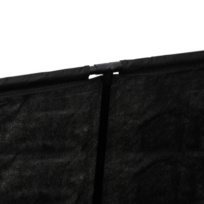 Svart putekasse, 105x34,5x45 cm