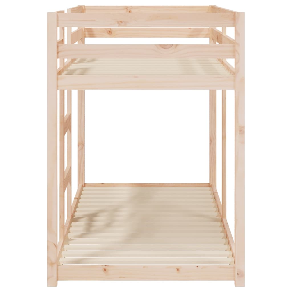 Køyeseng 75x190 cm heltre furu