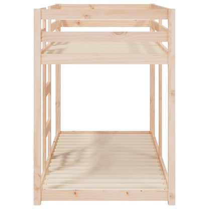 Køyeseng 75x190 cm heltre furu