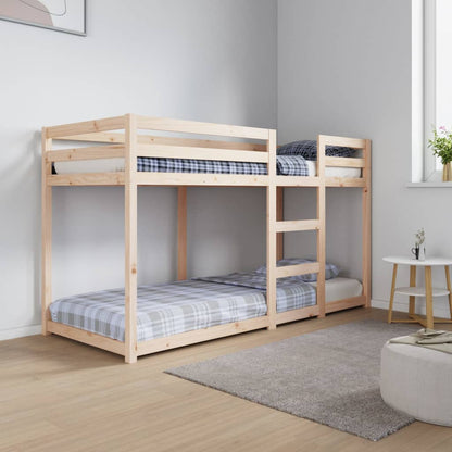 Køyeseng 75x190 cm heltre furu