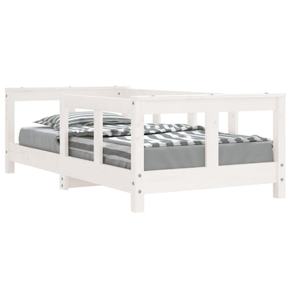 kBarnesengeramme hvit 70x140 cm - Koselig og trygg soveplass