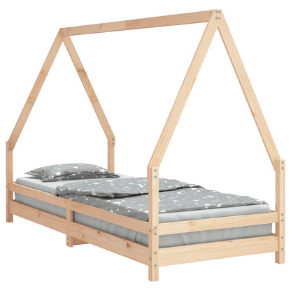 Barnesengeramme 90x200 cm heltre furu