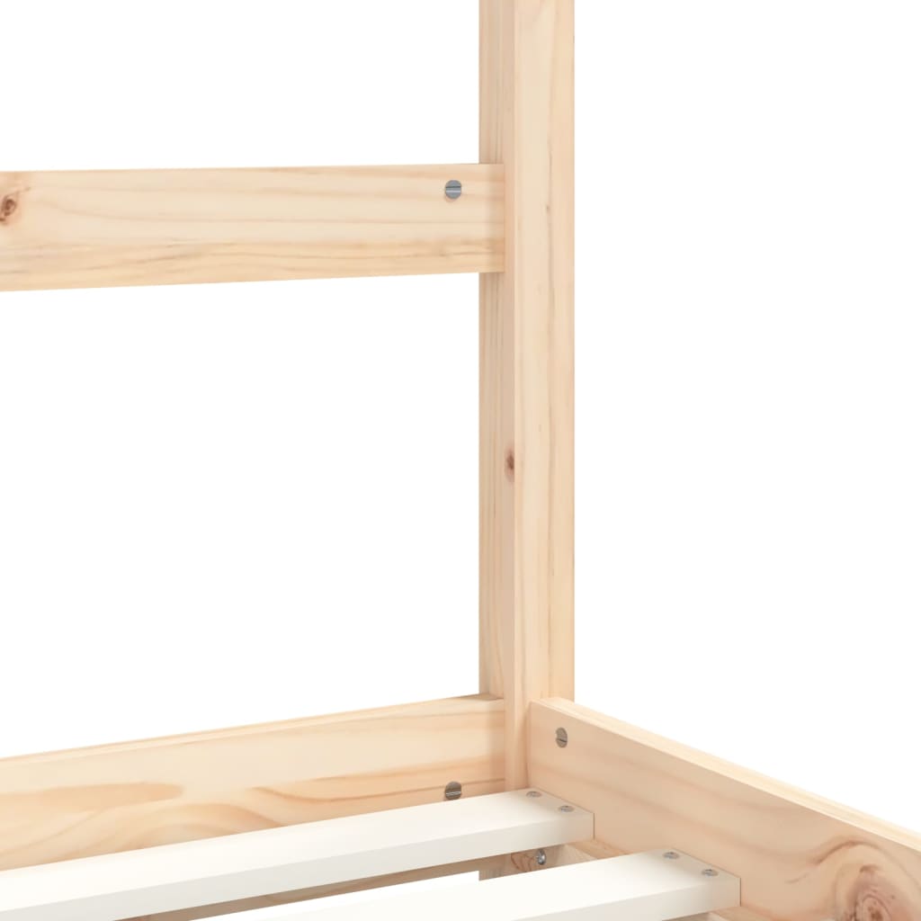 Barnesengeramme med skuffer 90x190 cm heltre furu