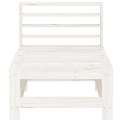 Hagemidtsofa hvit heltre furu