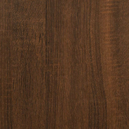 Baderomsskap brun eik 65x33x60 cm konstruert tre