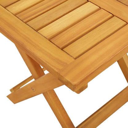 Solsenger 2 stk med bord heltre akasie