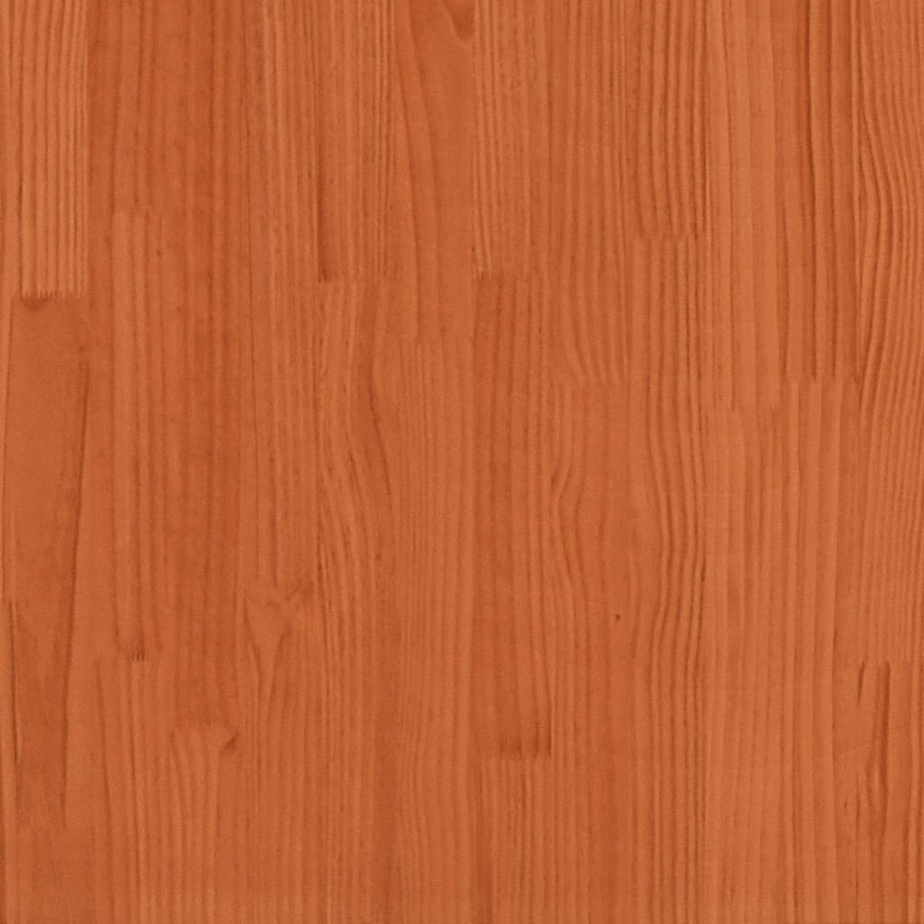Barnesengeramme med skuffer svart 90x200 cm heltre furu