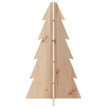 Juletre av tre til pynt 69,5 cm heltre furu
