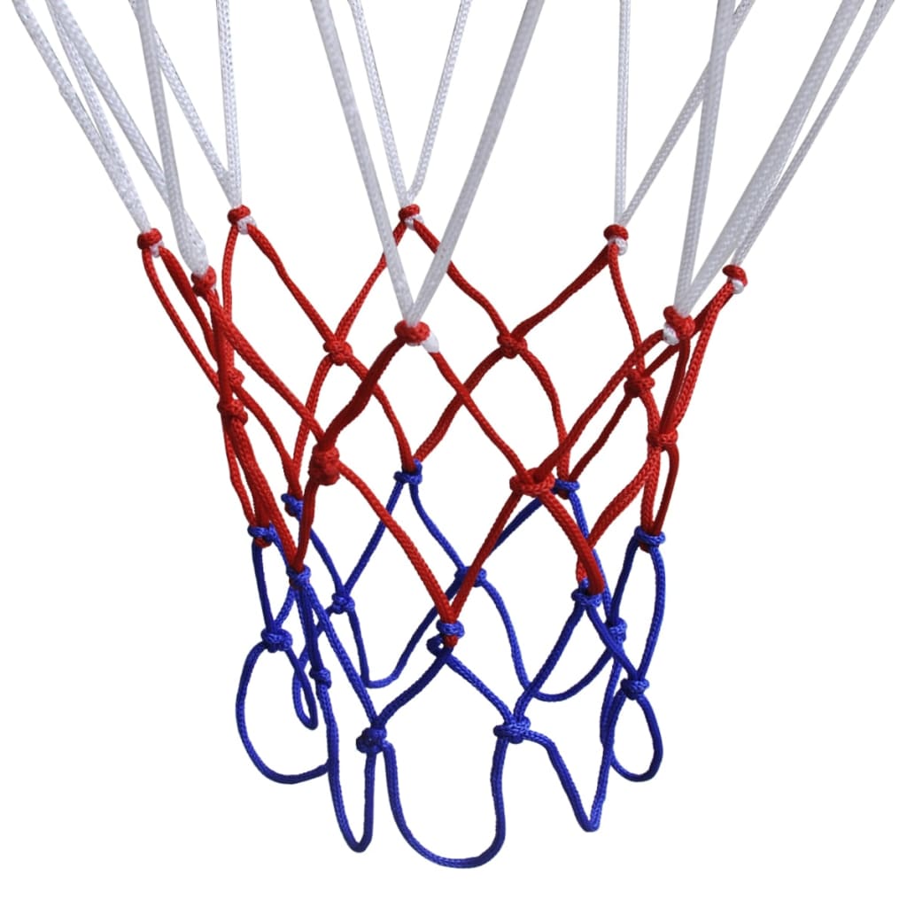 Basketballsett med kurv, ball og pumpe
