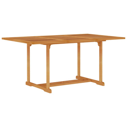 Hagebord 150x90x75 cm heltre teak