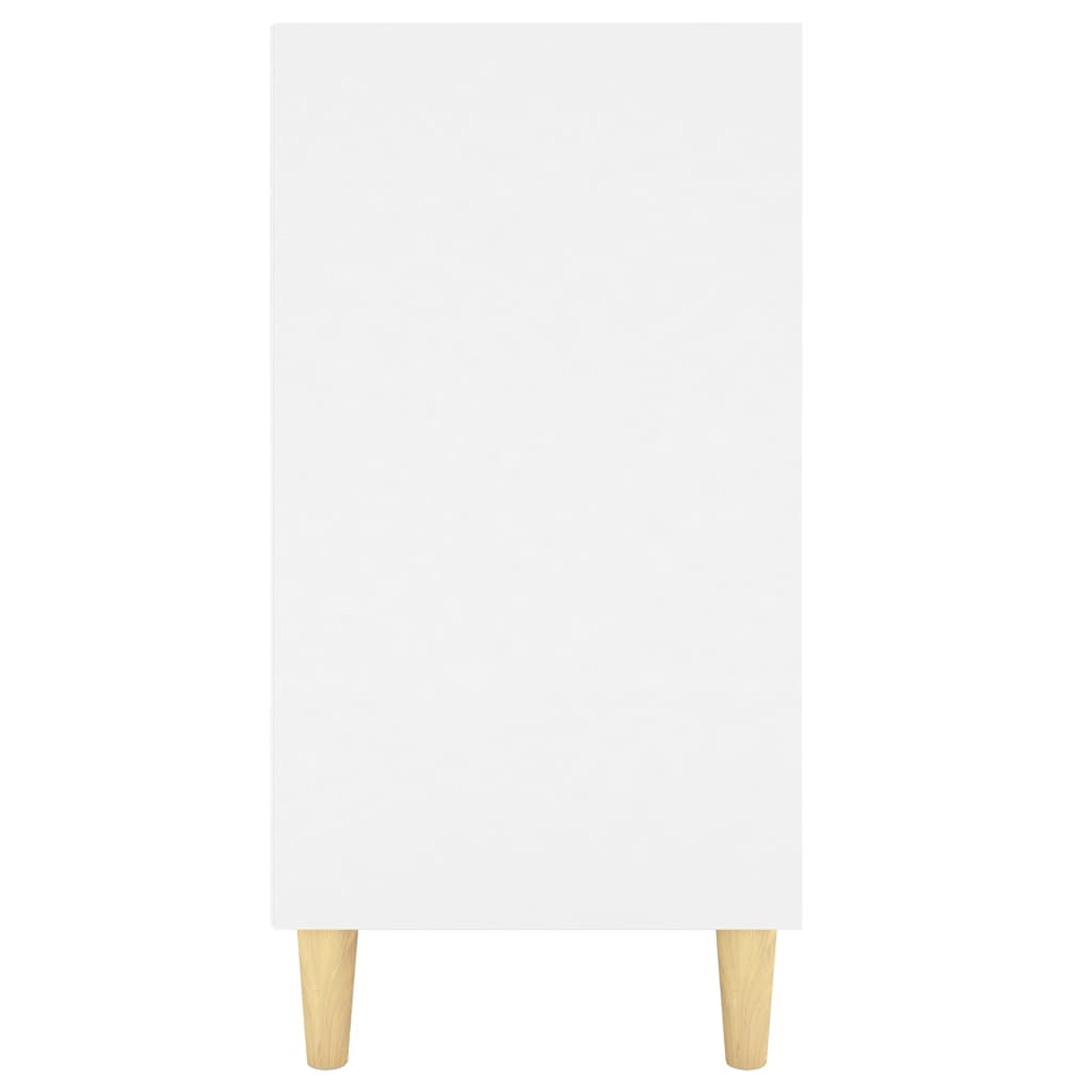Hvit skjenk med skandinavisk design