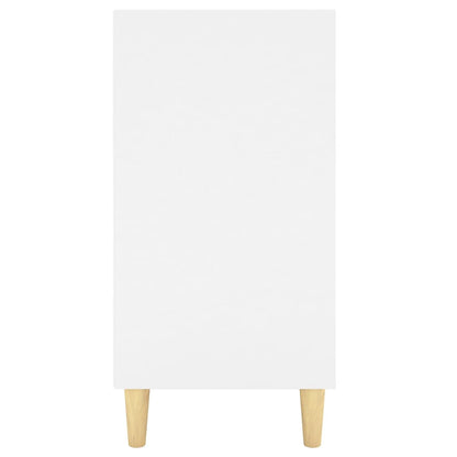 Hvit skjenk med skandinavisk design