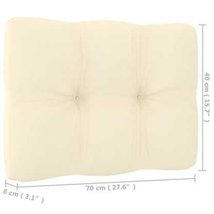 Hagesofa med puter 4-seters heltre furu