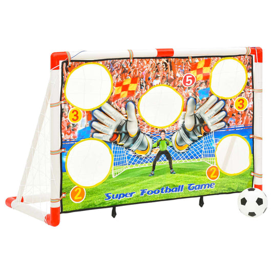 Fotballsett for barn med målvegg