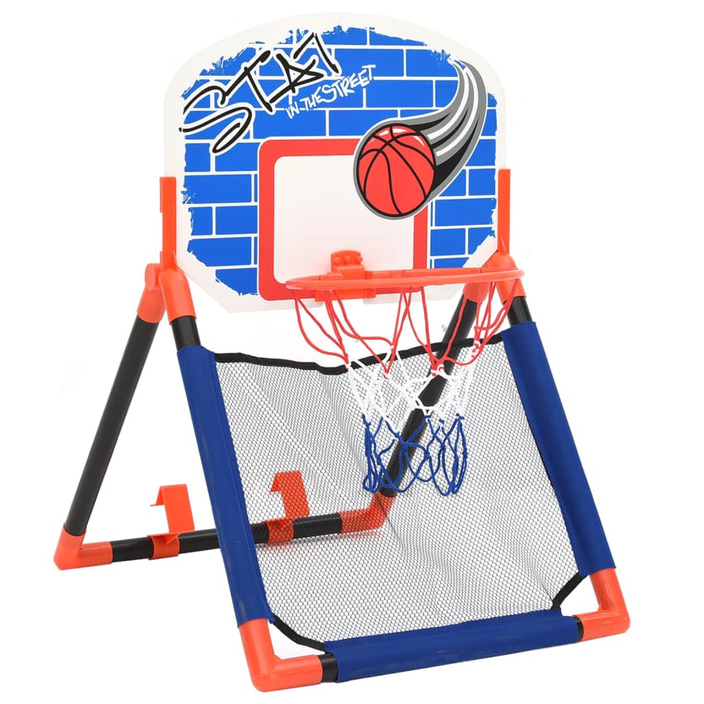 Lær barna basketball med dette basketballsettet