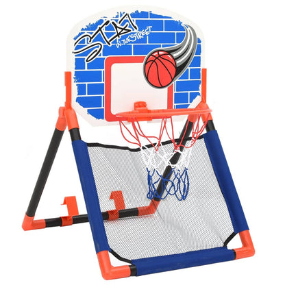 Lær barna basketball med dette basketballsettet